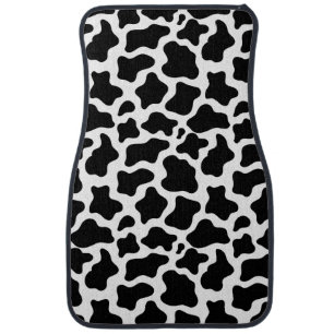 Car Mat Front Set-Cow Print
