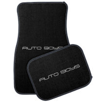 Car Mat Set - Text Car Mat Set - Text