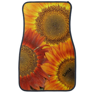 Car Mats Sunflowers - Set of 2