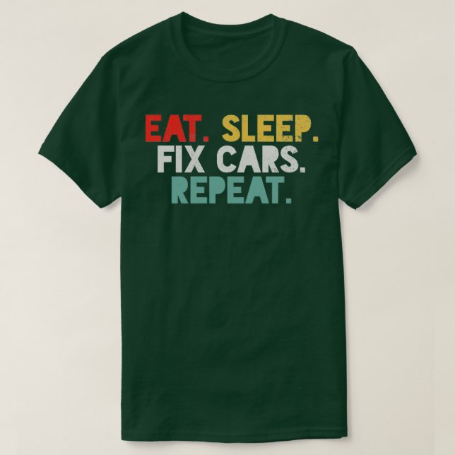 Car Mechanic  (4)  T-Shirt (Design Front)