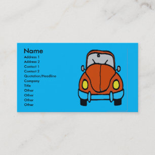 Car Mechanic , Add Text Business Card