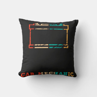 Car Mechanic Battery | Mechanic Blanket Throw Pillow