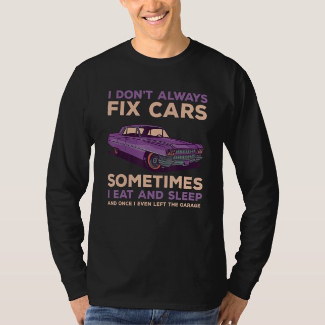 Car Mechanic for Automobile Mechanic Garage Cool C T-Shirt (Front)