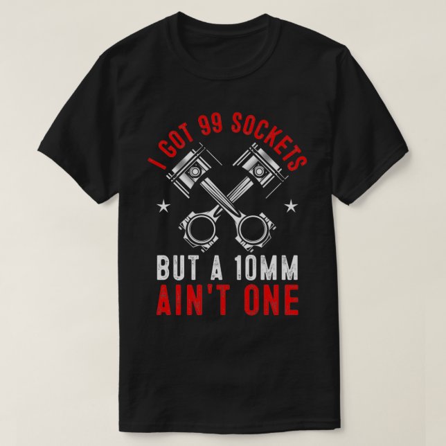 Car Mechanic Garage Auto Mechanic Mechanicial Gift T-Shirt (Design Front)