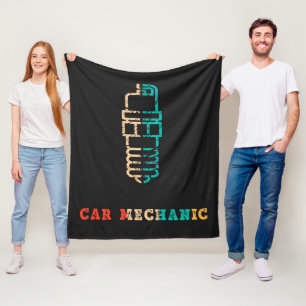 Car Mechanic Ignite Mechanic Blanket