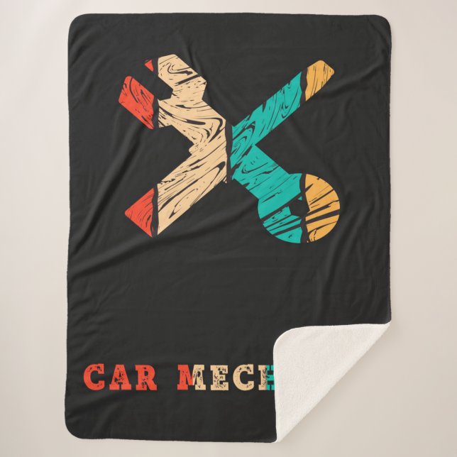 Car Mechanic Screwdriver | Mechanic Blanket (Front)