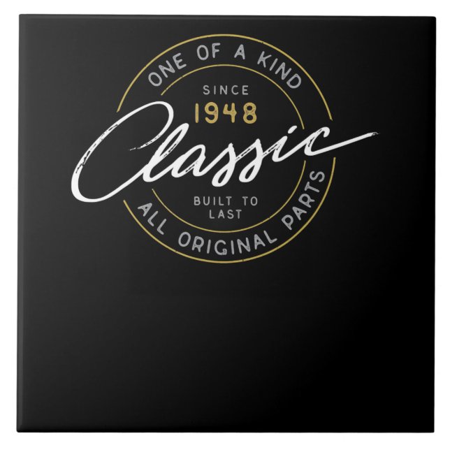 Car Motorcycle Gift Ceramic Tile (Front)
