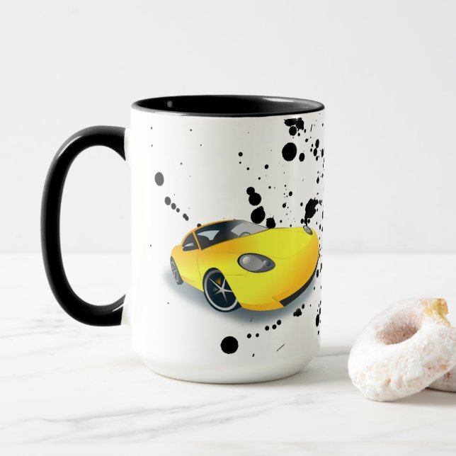 Car  mug (With Donut)