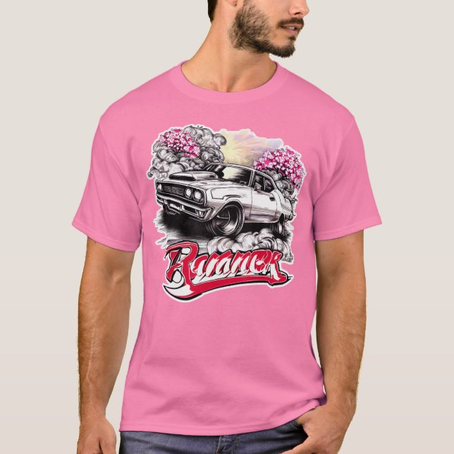 CAR MUSCLE JAPAN [Rammer] 002 T-Shirt (Front)
