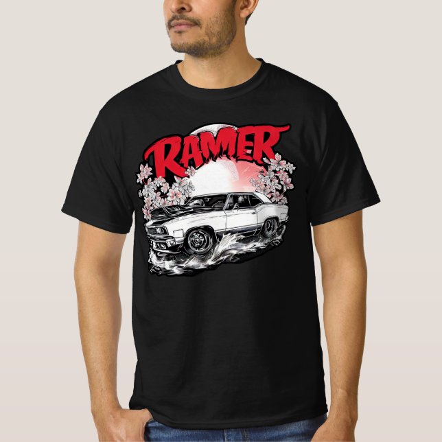 CAR MUSCLE JAPAN [Rammer] 005 T-Shirt (Front)