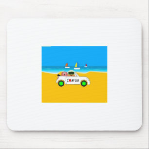Car of Pou Mouse Pad