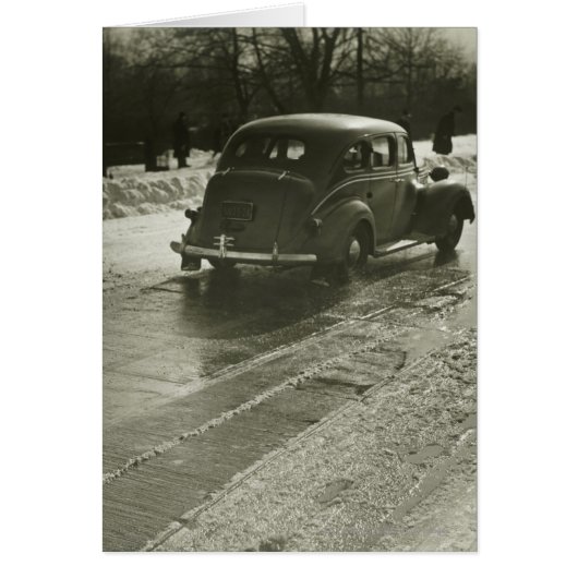 Car on road cards (Front)