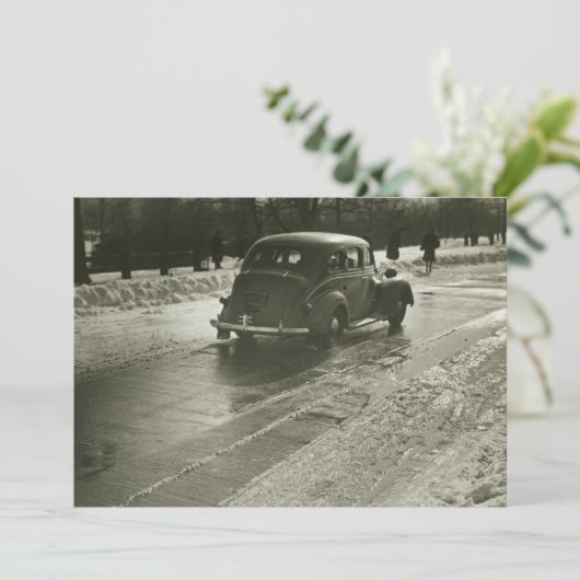 Car on the Road (Standing Front)