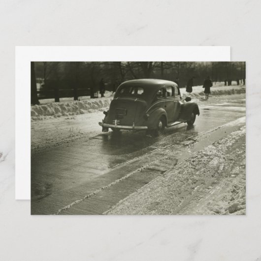 Car on the Road (Front/Back)