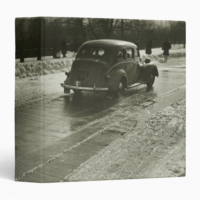 Car on the Road Binder (Front/Spine)