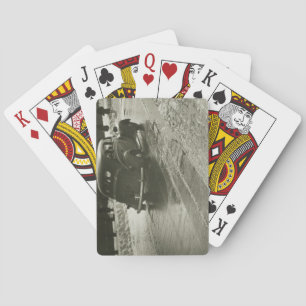 Car on the Road Poker Cards