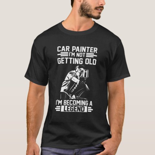 Car Painter Retirement T_Shirt