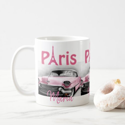 Car Paris France Mug