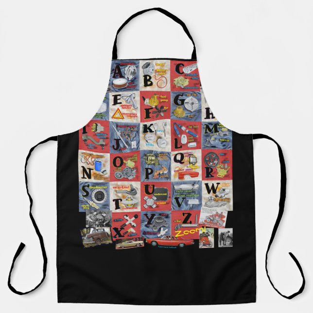 Car Parts Automotive Apron (Front)