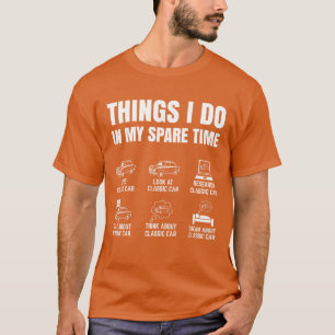 Car Parts Mechanic Classic Carsrack Racing Sport g T-Shirt