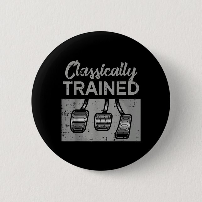 Car Pedals Classically Trained Manual Transmission Button (Front)