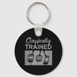 Car Pedals Classically Trained Manual Transmission Keychain