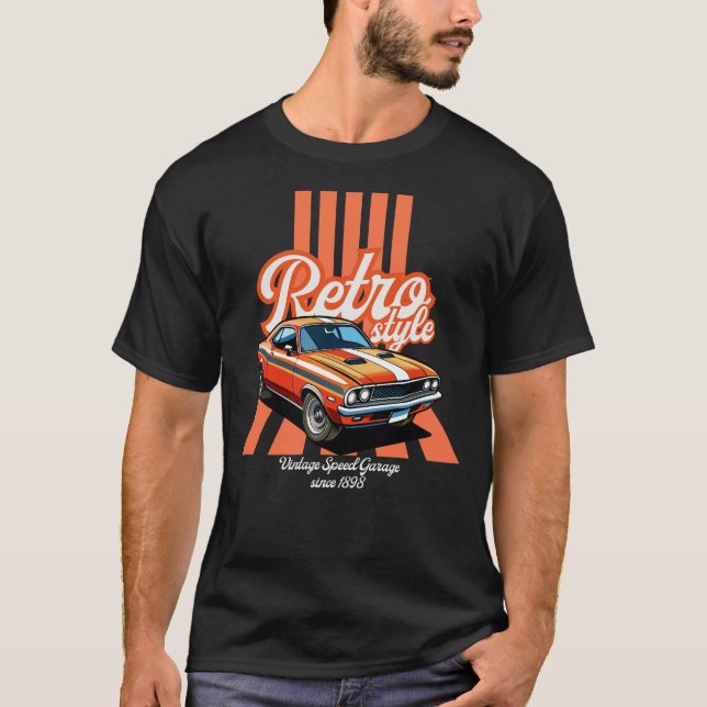 Car Power Feel The Rush T-Shirt (Front)