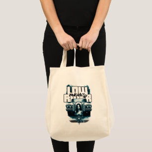Car Print - Lowrider Angels - Tote Bag