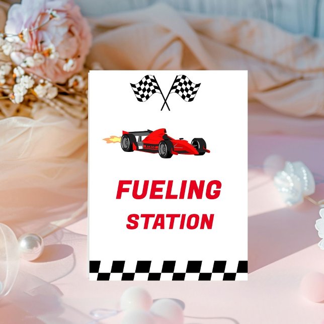 Car Race Growing Up Two Fast Fueling Station Sign (Creator Uploaded)