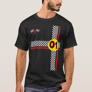Car Race Pilot Halloween Costume Funny Quick Race T-Shirt