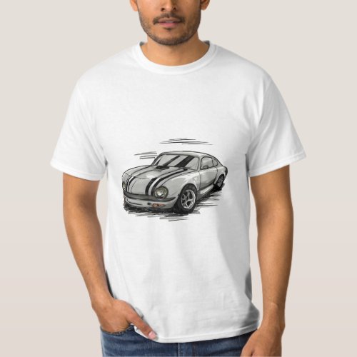 Car race t_shirt