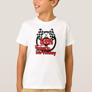 Car Racing 5th Birthday T-Shirt