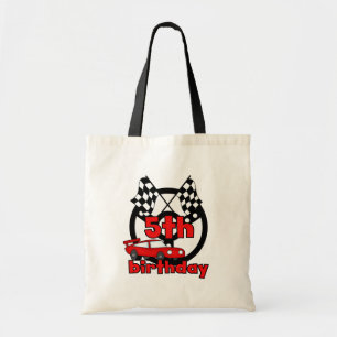 Car Racing 5th Birthday Tshirts and Gifts Tote Bag