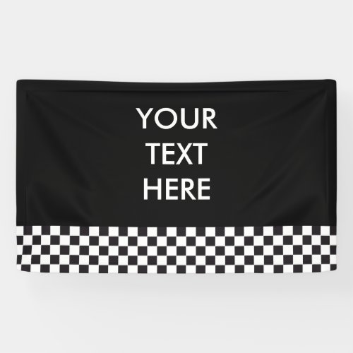 Car Racing  Chess Pattern  your backgr  ideas Banner