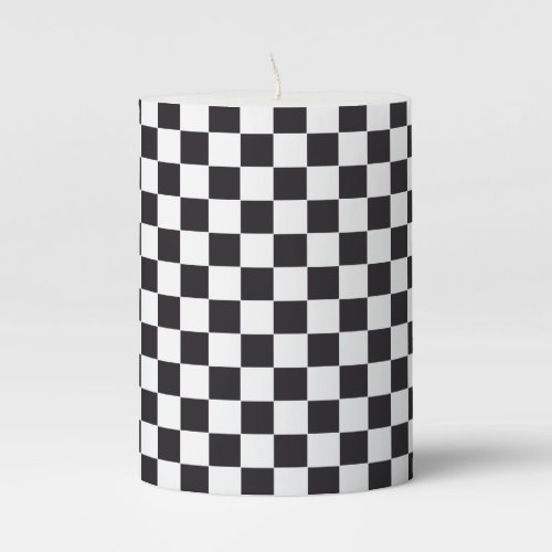 Car Racing  Chess Pattern  your backgr  ideas Pillar Candle