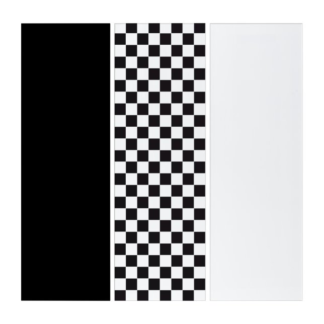 Car Racing / Chess Pattern + your backgr. & ideas Triptych (Front)