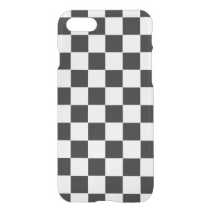 Car Racing / Chess Pattern + your backgr. & ideas iPhone SE/8/7 Case