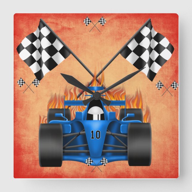 Car Racing Clock (Front)