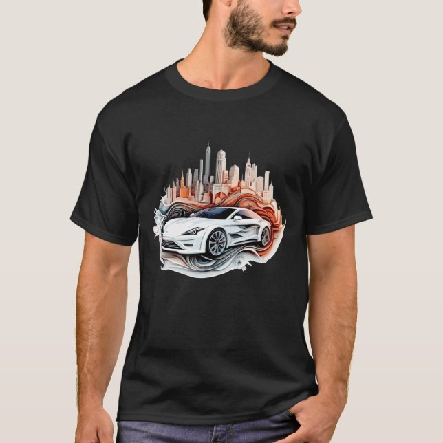 Car Racing Formula 1 Competition Champion T-Shirt (Front)