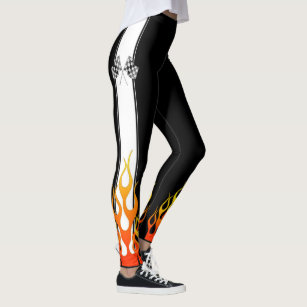 Racing Girl Polygon Leggings