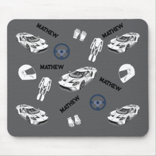 Car racing Mousepad