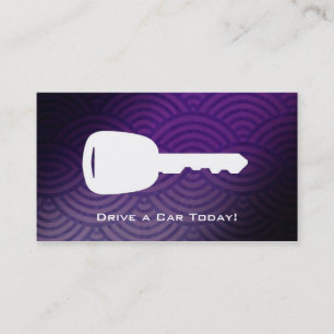 Car Rental Business cards