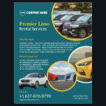 Car Rental Services Custom Flyer<br><div class="desc">Get ready for the biggest shopping event of the year with a Black Friday Custom Editable Flyer! Perfect for retail stores, online businesses, malls, and pop-up shops, this flyer is designed to grab attention and drive traffic to your store. Easily editable, you can personalize it with your business logo, discounts,...</div>