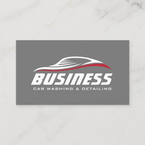 Car Repair Auto Detailing Professional Automotive Business Card