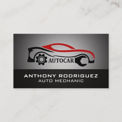 Car Repair | Mechanic Tech Business Card