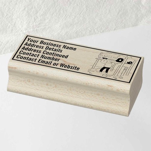 Car Repairs or Car Servicing Rubber Stamp