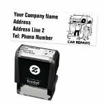 Car Repairs &amp; Servicing Self-inking Stamp