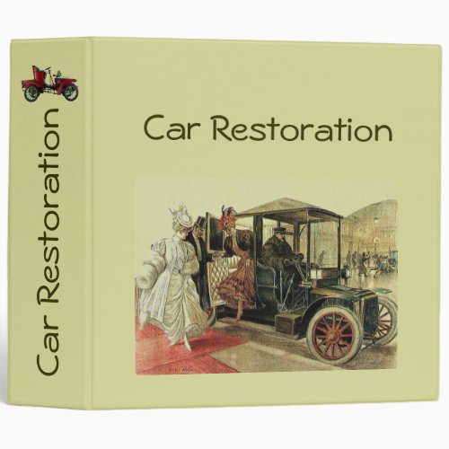 CAR RESTORATION 2 fv Binder