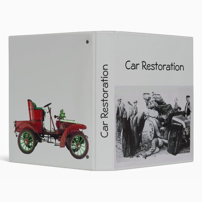 CAR RESTORATION BINDER (Background)