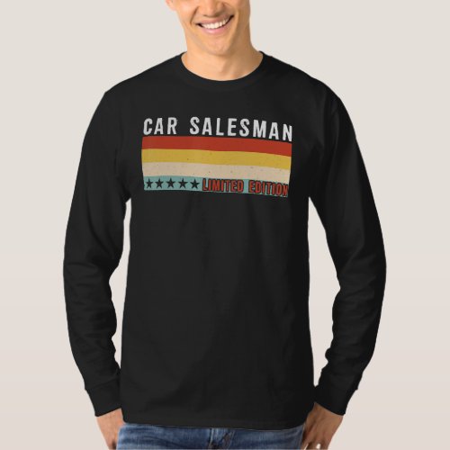 CAR SALESMAN Job Title Profession Worker Birthday  T_Shirt
